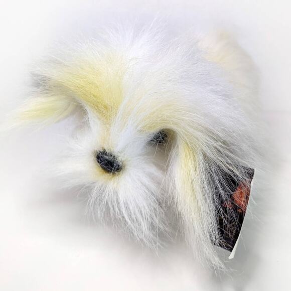 Vintage Aurora Lhasa Apso Shih Tzu Plush 96 Realistic Dog Puppy Stuff Animal 9" - Picture 10 of 10